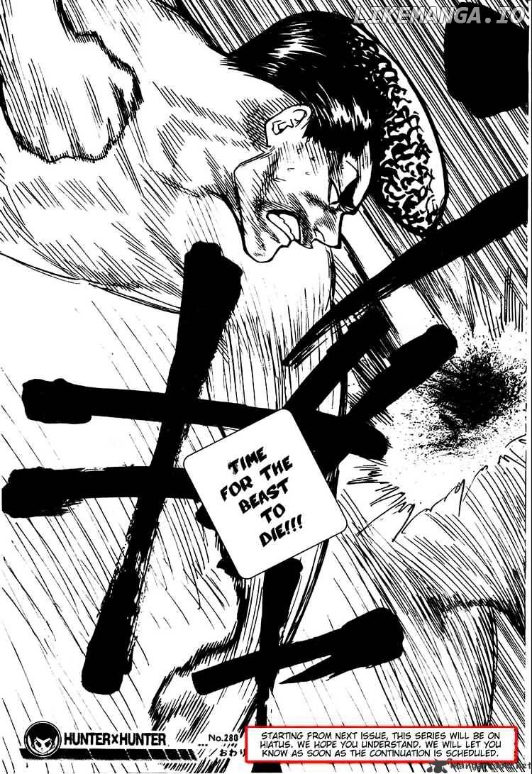 Hunter x Hunter, Chapter 280 image 19